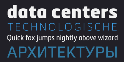 Metronic Pro Font Poster 6