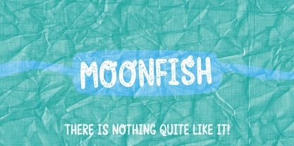 Moonfish Font Poster 1