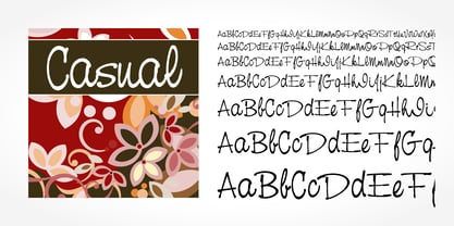 Casual Pro Font Poster 5