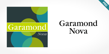Garamond Nova Pro Font Poster 1