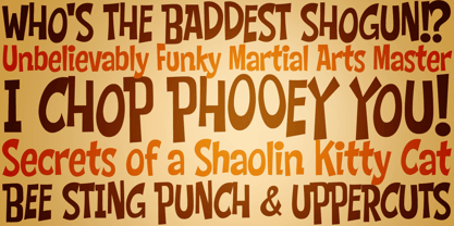 Chop Phooey Font Poster 1