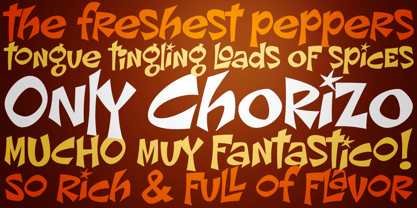 Chorizo PB Font Poster 1