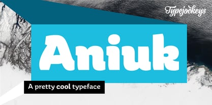 Aniuk Font Poster 1