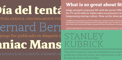 Cira Serif Fuente Póster 8