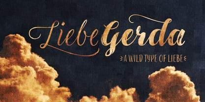 LiebeGerda Font Poster 1