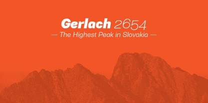 Gerlach Sans Font Poster 8