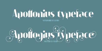 Apollonius Font Poster 2