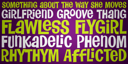 Flawless Flygirl PB Font Poster 1