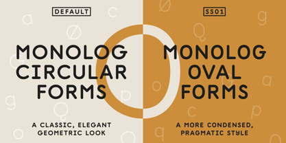 Monolog Font Poster 14