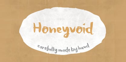Honeyvoid Font Poster 1