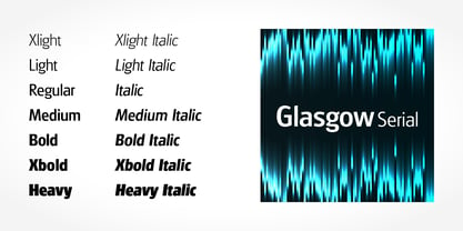 Glasgow Serial Fuente Póster 2