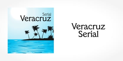 Veracruz Serial Font Poster 1