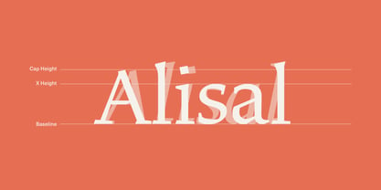 Alisal Font Poster 4