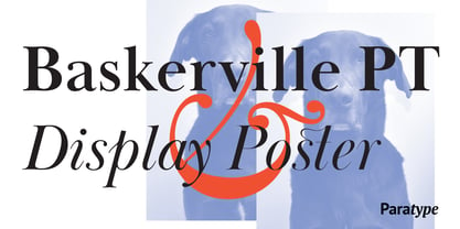 Baskerville Display PT Police Poster 1