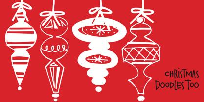 Christmas Doodles Too Font Poster 4