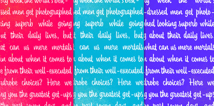 Trendy Font Poster 10