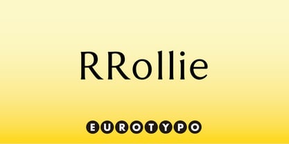 RRollie Font Poster 2