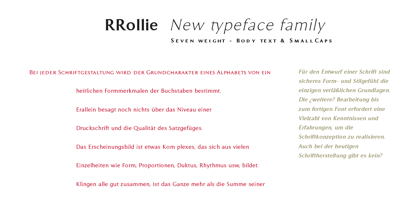 RRollie Font Poster 4