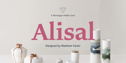 Alisal Font Poster 5