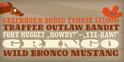 Oklahoma Pro Font Poster 4