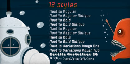 Nautilo Font System Font Poster 6