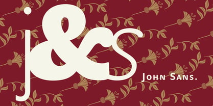 John Sans Font Poster 1