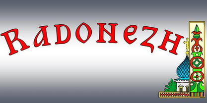 Radonezh Font Poster 1