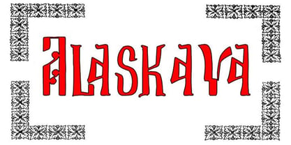 Alaskaya Font Poster 1