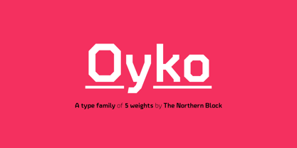 Oyko Font Poster 10