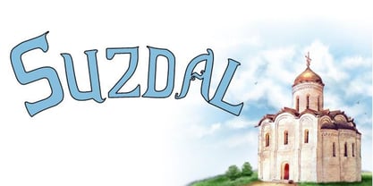 Suzdal Font Poster 1