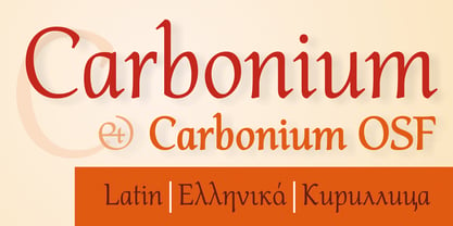 Carbonium Fuente Póster 1