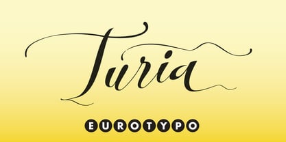 Turia Font Poster 6