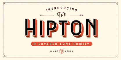 The Hipton Font Poster 1