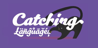 Kitten Font Poster 12