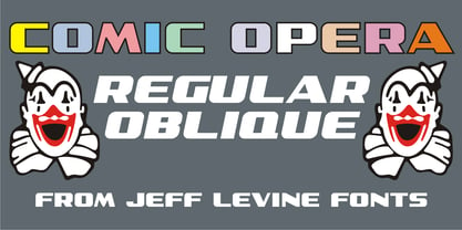 Comic Opera JNL Font Poster 1