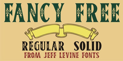 Fancy Free JNL Font Poster 1
