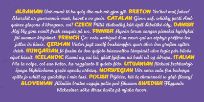 Kitten Font Poster 13