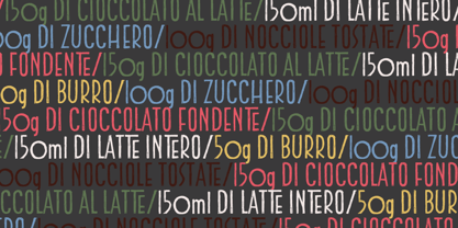 Gianduja Font Poster 10