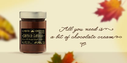 Gianduja Font Poster 11