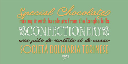 Gianduja Font Poster 6