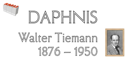 Daphnis Font Poster 1
