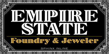 Sphinx Font Poster 3