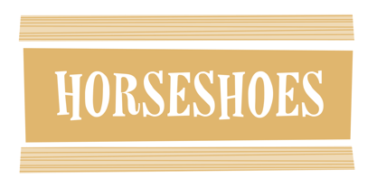 Horseshoes And Lemonade Font Poster 3