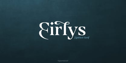 Eirlys Font Poster 1