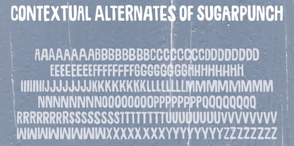 Sugarpunch Font Poster 4