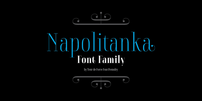 Napolitanka Font Poster 1