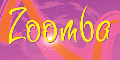 Zoomba Font Poster 1