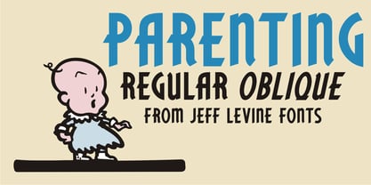 Parenting JNL Font Poster 1