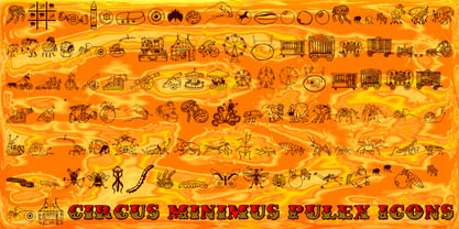 Circus Minimus Pulex Font Poster 4