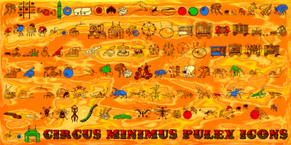Circus Minimus Pulex Font Poster 5